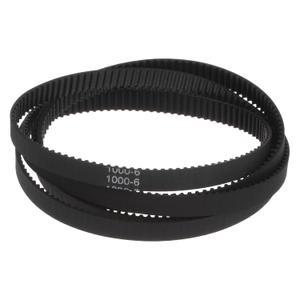 uxcell 2pcs 2GT Timing Belt Closed Loop Rubber Belts 1000-2GT-6, 6mm Width x 1000mm Length, 3D Printer Timing Belt