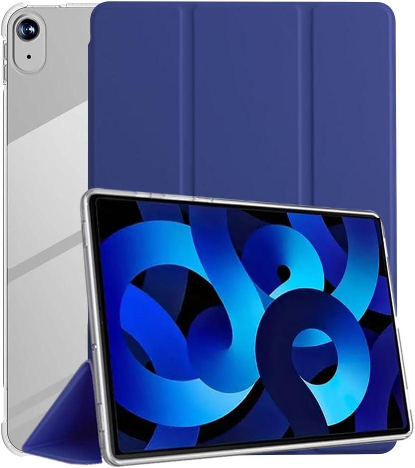 Compatible with iPad (A16) 11th Generation 11 Inch 2025/ iPad 10th Generation 10.9 Inch 2022 Case, Hybrid Cover with Soft TPU, Supports Touch ID, Auto Wake/Sleep (Dark Blue)