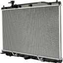PHILTOP CU13031 Radiators for 2007 2008 2009 CR-V (USA Built; w/Quick Connect Outlet Connection) Transmission Oil Cooler Included