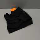 Tankaneo Womens Long Sleeve Henley Shirts Oversized Round Neck Sweatshirts Fall Tunic Tops Casual Loose Fit Tops (Large, Black)