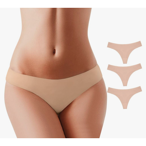 BUBBLELIME XS-XXL Sport Thong Panties Women Low Rise Sexy G-String No Show Bonded Breathable Underwear (6 Pack&3 Pack&1 Pack)