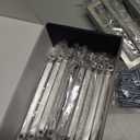 Ravinte 20 Pack 6-1/4 Inch Kitchen Square Cabinet Handles Satin Nickel Pulls Brushed Nickel Kitchen Cabinet Hardware Handles for Cupboard Drawer Pulls