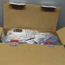 Homemate Heated Blanket Electric Throw - 50"x60" Heating Blanket Throw 1/2/4/6/8 Hours Auto-Off 10 Heat Levels Over-Heat Protection Soft Flannel Sherpa ETL Certification (03 - Blue (Striped))