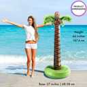 Super Sturdy Inflatable Palm Tree | 66 Giant Artificial Tree, Luau Party Decorations, Outdoor Decor, Beach Accessories, Hawaiian Decorations, Tropical Theme Birthday & Outdoor Toys | 2 Pack