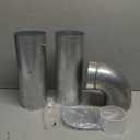 Upgraded 383EEL9001B Dryer Venting Kit Assembly Compatible with LG Kenmore Sears, Replaces 1266802 AH3575086 EA3575086, AP4438852, PS2438605, EAP2438605, Adjustable