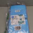 MED PRIDE Disposable Chux Pads 23in X 36in, Super Absorbent Bed Pads for Incontinence, Underpads for Adults, Kids, Pets (50 Count (Pack of 1) Blue/White)