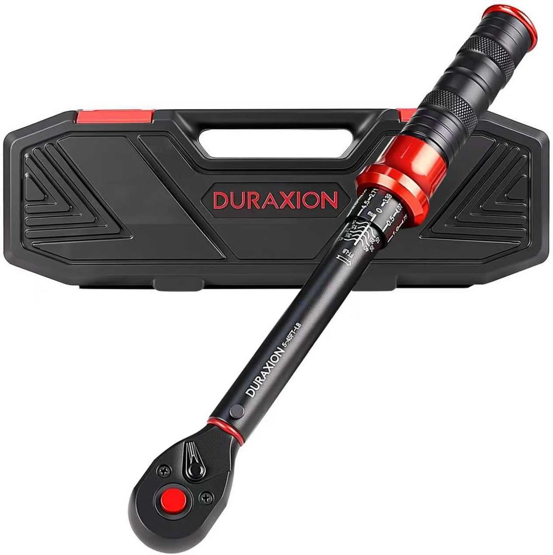 3/8-Inch Drive Torque Wrench 5-45ft.lb/6.8-61Nm, 3% Precision Dual Direction Torque Wrenches with 72-Tooth Dual Range Scales