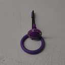 Skip Ball for Kids, Portable Foldable Colorful Flash Wheel Swing Ball Sports Fitness Toys for Girls & Boys,Toy for Kids & Adults. Gifts for Mom Women & Girls Toys Age 5-10 Years (Purple)