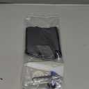 Carbon Fiber Steering Wheel Cover for Toyota RAV4 SUV 2019-2025 / Avalon 2019-2022 / Toyota Camry 2018-2024 / Corolla 2020-2025 DIY Stitching 15 inches Black Leather Interior Accessories