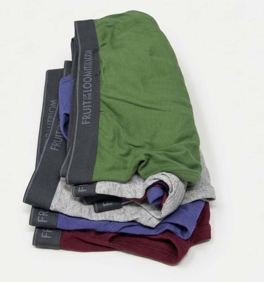 Men's Breathable Cotton Micro-Mesh Briefs, Assorted 4 Pack (Medium)