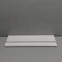 6Pcs 1/2 Inch PVC Pipe 17" Long Sch40 Industrial Pipes for Home DIY, Greenhouse, Garden, Farm, Workshop, Furniture Grade, White (0.50" x 17"L)