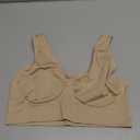 Hanes Women's Cozy Wireless Bra, Full-Coverage Pullover Bra, Seamless T-Shirt Bra, XL