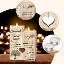 Sympathy Gifts for Loss of Grandmother - Memorial Gifts for Loss of Grandma Remembrance Gifts Bereavement Gift Ideas Loss of Nana Gift Condolence Gifts Candlestick Holders
