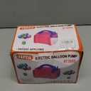 Electric Balloon Pump, Portable 2 Modes Balloon Blower Machine with 14 Balloon Arch Kits, Air Pump for Balloon, Balloon Inflator for Party Decoration (Rose red)