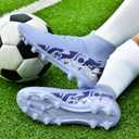 Soccer Cleats for Mens Womens Indoor Soccer Shoes Unisex Baseball Turf Shoes Youth Rugby Shoes Adult AG FG TF Football Boots Wide Training Sneaker