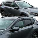4PCS Tape On Rain Guards Window Visors for Honda CRV(CR-V) 2023-2026