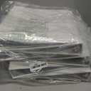 SUIN 1.5-Inch 3-Ring Binders with 2 Interior Pockets, Premium Clear View Presentation Binder Holds 325 Sheets Letter Size, Office School Home,6 Pack (White)