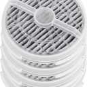 KEEPOW HEPA Filter Replacement Compatible with Frida Baby Air Purifier 3 in 1, RIGOGLIOSO Air Purifier GL2103, JINPUS GL-2103, LTLKY 900S, 4 Pack