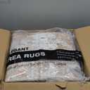 8x10 Area Rugs Living Room: Washable Large Abstract Modern Soft Rug Stain Resistant Indoor Floor Non Slip Accent Carpet for Bedroom Nursery Playroom Dining Room Office Dorm Home House- Brown