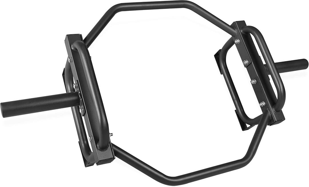CAP Barbell Olympic Trap Bar and Shrug Bar for Deadlifts (Black)