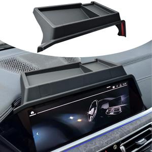 TACOBRO Center Console Dashboard Storage Organizer Compatible with BMW X5 G05/ X7 G07 2019-2022, X6 G06 2020-2022 Accessories, Interior Behind Screen Holders (12.3-inch Standalone Screen Only)