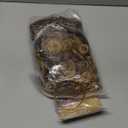 GKtineke Short Curly Wig with BangsFull Loose Curly Wigs for Black Women Big Curly Wig Soft Fluffy Natural Synthetic Hair for Daily and Party (Ombre Blonde)