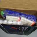 BAODLON Shooting Games Toy for Age 5, 6, 7, 8, 9, 10+ Years Old Kids, Boys - Glow in The Dark Floating Ball Target with Foam Dart Toy Gun, 10 Balls/5 Targets - Ideal Gift