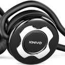 Kinivo BTH220 Bluetooth Headphones (Black, On-Ear, Wireless Music, Hands-Free Calling, Built-in Mic, Foldable, Memory Form Earpads, Travel Bag)