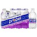 Propel Electrolyte Enhanced Water Sports Drink, Grape Flavored Water, Zero Calorie & Zero Sugar Hydration with Electrolytes and Vitamins C & E, 12 fl oz Water Bottles (8 Pack) (EXP 07/18/26)