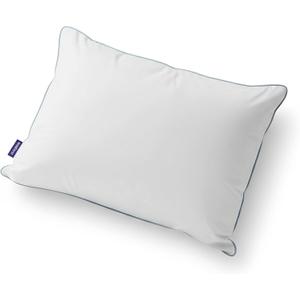 Mellow Hotel Pillow  Waterproof & Stain-Resistant Down-Alternative Bed Pillow, Hypoallergenic Oeko-TEX Cover, Machine Washable, Stays Fluffy, Support for Side/Back/Stomach Sleepers (Standard)