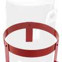 SPARKWHI 5 Gallon Bucket Holder 16 Inch Diameter, Bucket Holder Rack for RV, Truck, Cart, UTV, Landscape Trailer