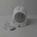 Pro Fusion Heat FH-101A 750/1500 Watt White Oscillating Fan & Heater