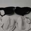Fruit of the Loom Women's T-Shirt Bra, White/ Black
 (34C)