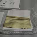 Cunhill 150 Sheets Gold Foil Sheets for Art Silver Rose Gold Leaf Sheets with Gilding Brush Gold Foil Paper Craft for Arts, Painting, Gilding Crafting, 5.5 x 5.5 Inch (Gold Silver)