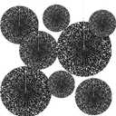 2 x MotiMind 8 Pcs Composition Notebook Paper Fans, Classroom Hanging Decor, Variety Pack