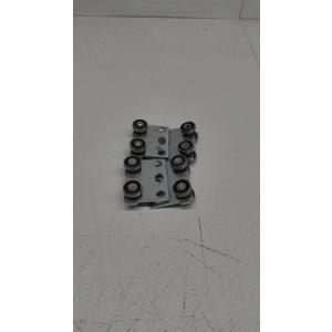 4 Wheel Trolley Assembly Roller Bearing Trolley Assembly for Use with 1-5/8" Wide and All1-5/8 Taller Strut Channel (4pc)