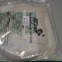 OGLAND Fluffy Genuine Sheepskin Car Seat Cover for Auto Fuzzy Interior Accessories Cushion with Soft Wool Natural Fur Non-Slip (Pearl, Front20*20Inch)