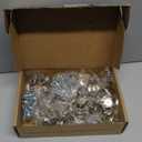 Ravinte 30 Pack Brushed Nickel Cabinet Pulls 1-1/4 inch Kitchen Drawer Pulls Cabinet Door Handles Knobs for Dresser