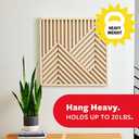 Command 20 lb XL 10 Pairs Heavyweight Picture Hanging Strips (20 Strips), Damage-Free Hangers for Picture Frames, No Tools Required, Ideal for Home Room Wall Decor, Black Adhesive