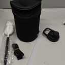 Insulated Water Bottle | Thickened Stainless Steel Vacuum Metal | Portable Sports Half Gallon Large Water Jug for Gym and Hiking with Straw, Carrier Bag, Handle Strap | BPA-Free 64 oz (Advanced Black)