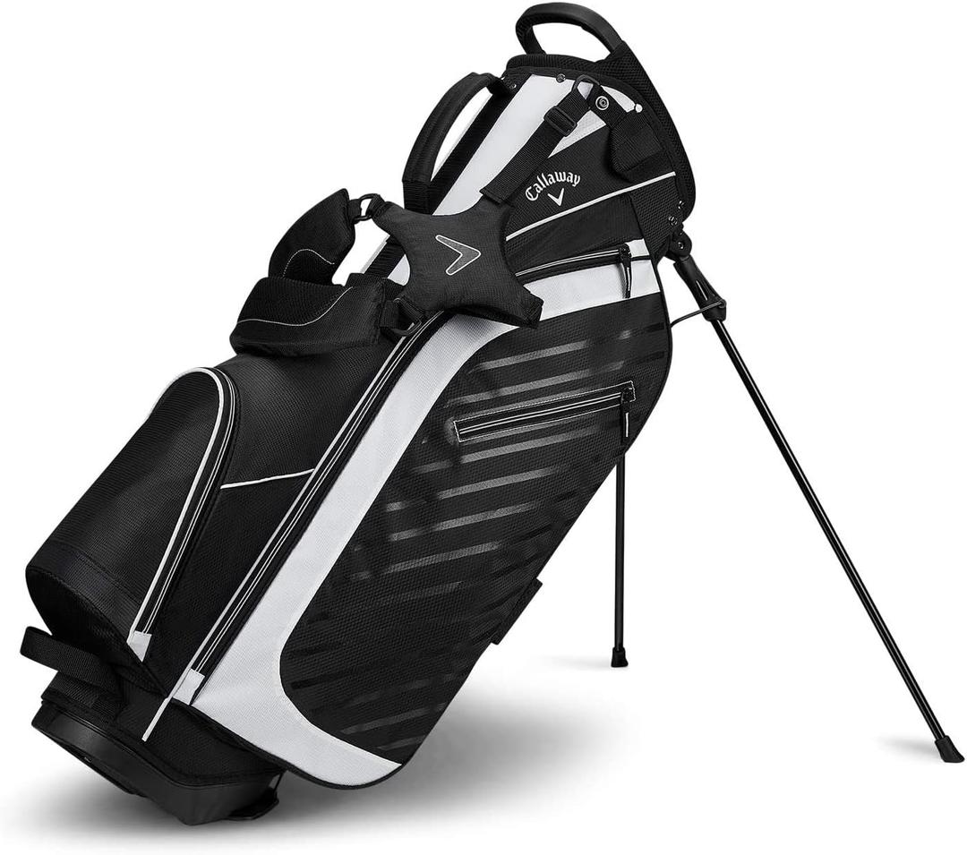 Callaway Capital Stand Bag, Black/White/Charcoal