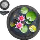 Pond Netting for Fish Barrier Floating Island Plant Protector, Flora Protects Your Plants from Pond Fish (2, 18in)