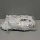 White Snow Tree Skirt - Soft, Fluffy Christmas Skirts for Xmas Trees - Elegant Home Indoor Decor Christmas Tree Skirt - Holiday Party Essential Tree Skirt (34.25 Inch Gold)