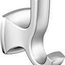 Moen YB5103CH Voss Double Robe Hook, Chrome
