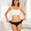 Benirap Womens Underwear Soft Cotton Hipster Panties Breathable Briefs 5 Pack, L