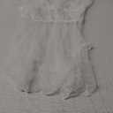 OYOANGLE Women's 2 Piece Polka Dots Lace Sheer Mesh V Neck Babydoll Teddy Lingerie Set White S
(White)