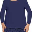 storeofbaby Girls Casual Tunic Tops Short Sleeve Loose Soft Blouse T-Shirt for 4-13 Years