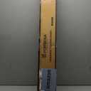 Forbena 36 Inch Floating Shelves for Wall 4-Pack, Large Nursery Book Shelves Bookshelf for Kids Bedroom, Long Picture Ledge Shelf with Lip for Living Room Photo Frames Art Display (White Solid Wood)