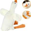 CottonStar Goose Stuffed Animal 20 Inch Cute Duck Plush Toy, Goose Plush Soft Swan Hugging Pillow, Gift for Kids and Friends, White