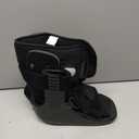 Air Walking Boot, Fracture Boot Short Walker Protection Fits Left or Right Foot Ankle Support for Injuries Fractures Sprains Black M